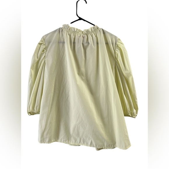 Hester & Orchard yellow button down blouse - Picture 4 of 4